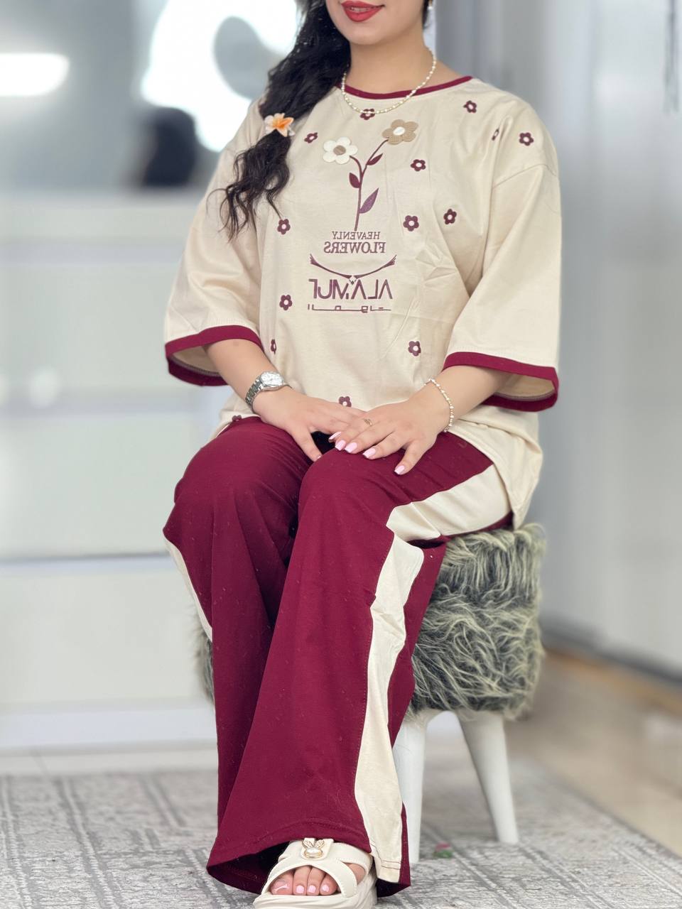 ست بگی گل برجسته رنگی کد ۵۹۳۷